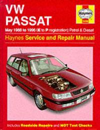 VW Passat Petrol and Diesel (May 1988-96) Service and Repair Manual