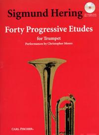 Forty progressive etudes for trumpet (+cd)