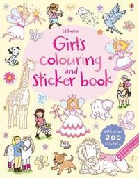 Girls' Colouring and Sticker Book
