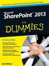 Microsoft SharePoint 2013 Fur Dummies
