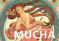 Postkartenbuch Alfons Mucha