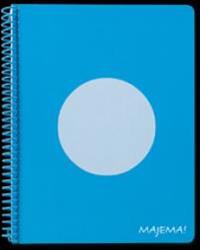 Projektbok blå