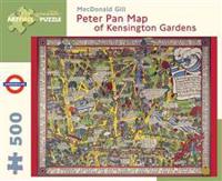 500-Piece Puzzle Gill/Peter Pan Map