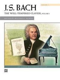 Bach -- The Well-Tempered Clavier, Vol 1