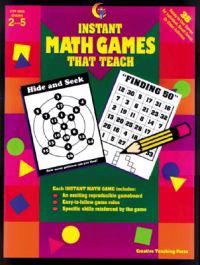 Instant Math Games That Teach: 38 Hands-On Math Games