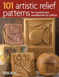 101 Artistic Relief Patterns for Woodcarvers, Woodburners and Crafters