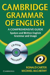 Cambridge Grammar of English Hardback with CD ROM
