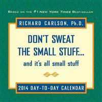 Don't Sweat the Small Stuff 2014 Box Calendar