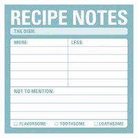 Recipe Notes