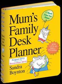 Mum's Family Desk Planner 2014
