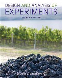 Design and Analysis of Experiments