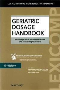 Geriatric dosage handbook