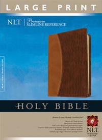 Premium Slimline Large Print Bible-NLT