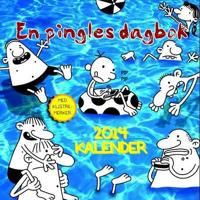 En pingles dagbok. Kalender 2014. Med klistremerker
