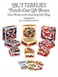 Butterflies Punch-Out Gift Boxes