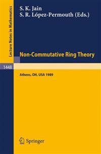 Noncommutative Ring Theory