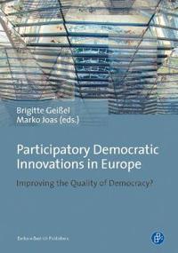 Participatory Democratic Innovations in Europe