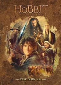 Official The Hobbit 2014 A6 Diary