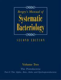 Bergey's Manual of Systematic Bacteriology: Volume 2: The Proteobacteria: Part B: The Gammaproteobacteria