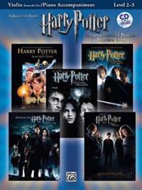 Harry Potter Instrumental Solos (Movies 1-5): Violin (Removable Part)/Piano Accompaniment [With CD]