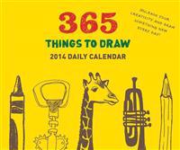 365 Things to Draw 2014 Daily Calendar
