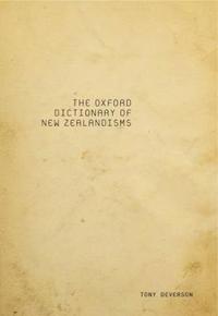 Oxford Dictionary of New Zealandisms