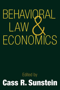 Behavioral Law and Economics