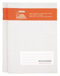 Whitelines Saddle Stitch A4 Lined Notebook (2 Pack): Supporting Your Ideas