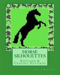 Horse Silhouettes Knitting & Crochet Patterns