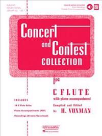 Concert and Contest Collection for C Flute - Book/CD Pack