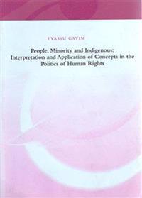 People, minority and indigenous