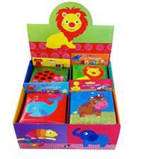 Bad och tygböcker i display 4 x 5 ex