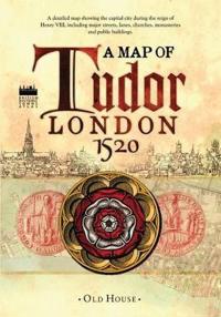 Historical Map of Tudor London, C.1520