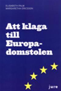 Att klaga till Europadomstolen
