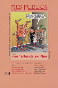 Tema Den tänkande skriften : Tema: den Tänkande Skriften