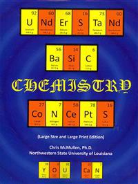 Understand Basic Chemistry Concepts (Large Size & Large Print Edition): The Periodic Table, Chemical Bonds, Naming Compounds, Balancing Equations
