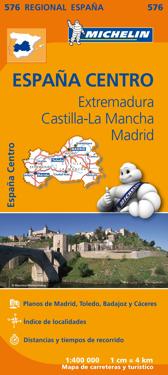 Extremadura Castilla La Mancha Michelin 576 delk