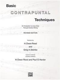 Basic Contrapuntal Techniques: An Introduction to Linear Style Through Creative Writing, Book & 2 CDs