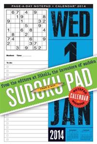 Sudoku Page-A-Day Notepad and 2014 Calendar