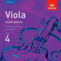 Viola Exam Pieces, Complete Syllabus from 2008, Grade 4