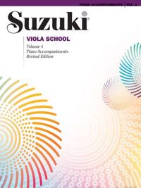 Suzuki Viola School, Vol 4: Piano Acc.