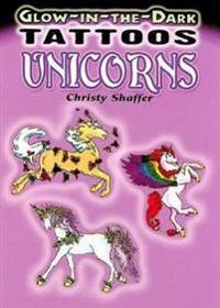 Glow-in-the-Dark Tattoos Unicorns