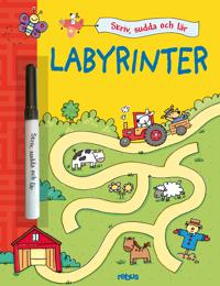 Skriv, sudda och lär - Labyrinter