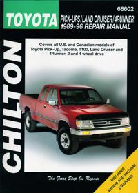 Toyota Pick-Ups, Land Cruiser, and 4 Runner, 1989-96