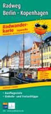 Radweg Berlin - Kopenhagen 1 : 50 000