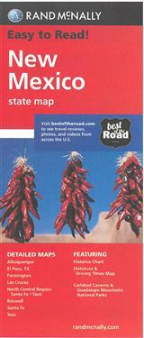 Rand McNally New Mexico State Map