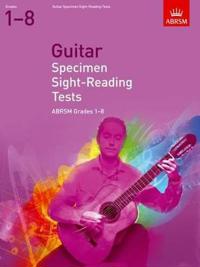 Guitar Specimen Sight-reading Tests, Grades 1-8
