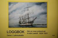 Loggbok från en resa ombord på 4-mbk Lawhill 1929-1931
