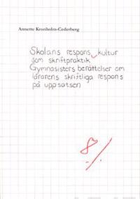Skolans responskultursom skriftpraktik