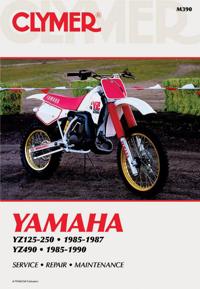 Clymer Yamaha Yz125-250, 1985-1987